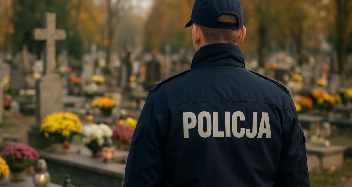 Brzozowscy policjanci czuwają nad bezpieczeństwem w czasie Wszystkich Świętych