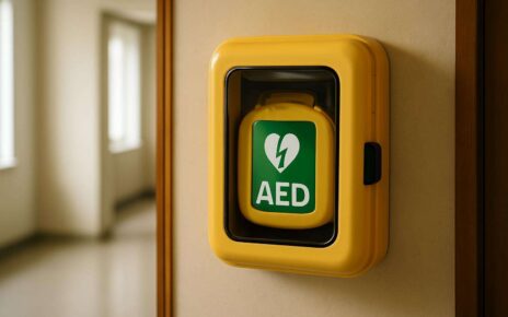 Automatyczny Defibrylator Zewnętrzny (AED) w brzozowskiej komendzie